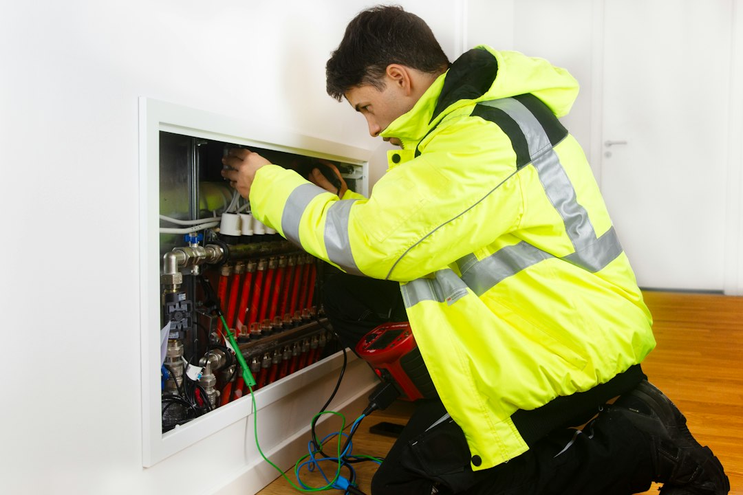 Installation einer Fußbodenheizung
